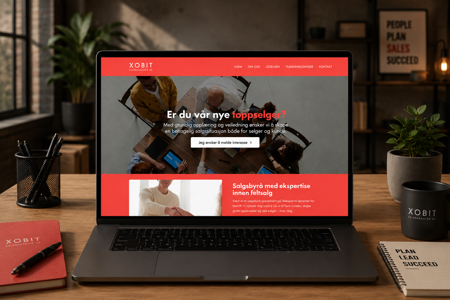 Nettside for Xobit