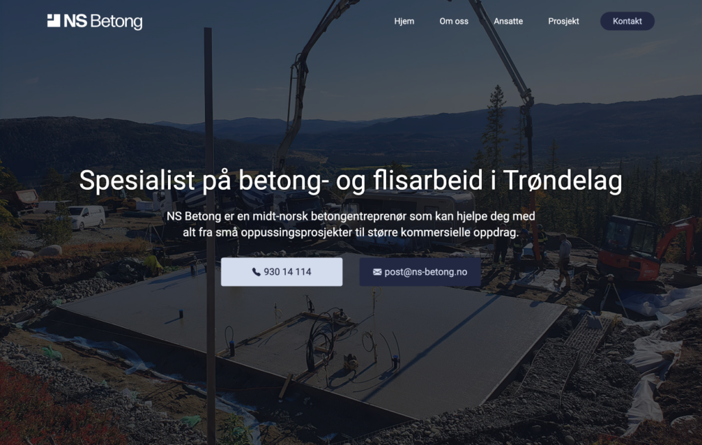 NS Betong - Spesialist på betong- og flisarbeid i Trøndelag